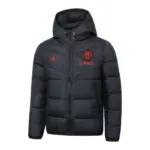 Manchester United black cotton coat