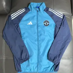 Manchester United blue trench coat