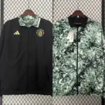 Manchester United classic reversible trench coat