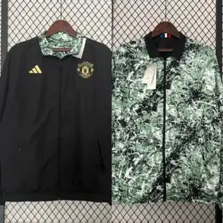 Manchester United classic reversible trench coat