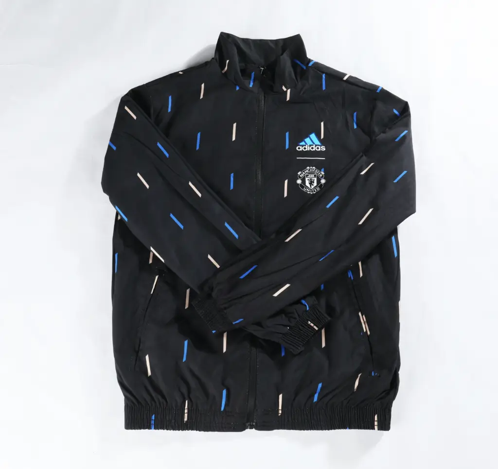 Manchester United embroidered reversible trench coat