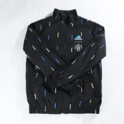 Manchester United embroidered reversible trench coat