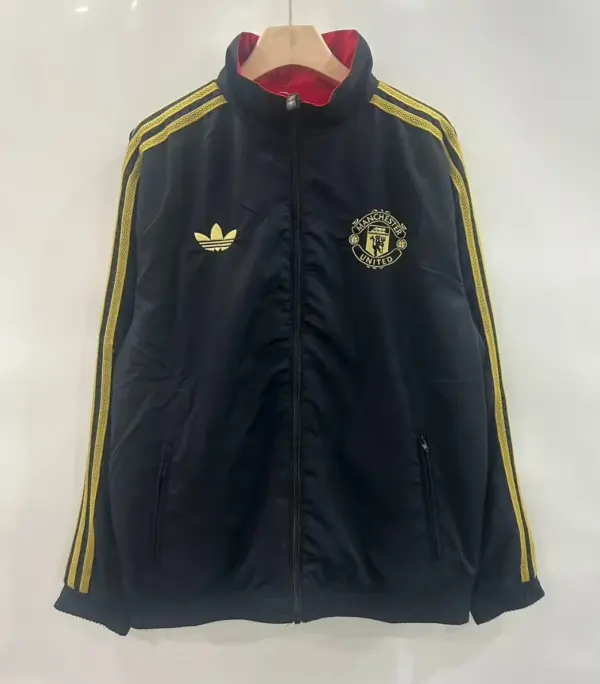Manchester United red Chinese knot double-sided embroidered windbreaker
