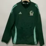 Mexican green single-sided trench coat