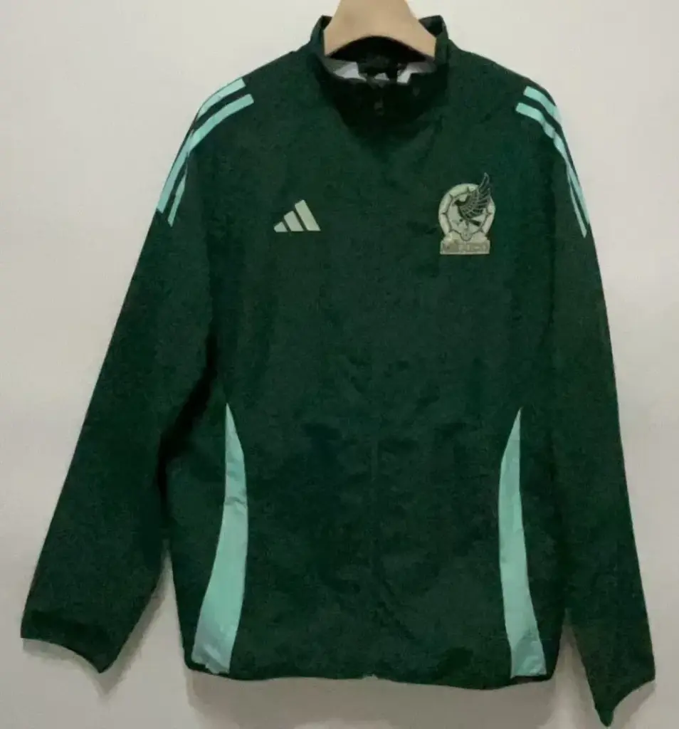 Mexican green single-sided trench coat