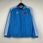 Miami Blue Reversible Silicone Windbreaker