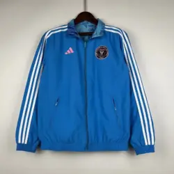 Miami Blue Reversible Silicone Windbreaker