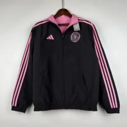 Miami black and pink double-sided silicone windbreaker