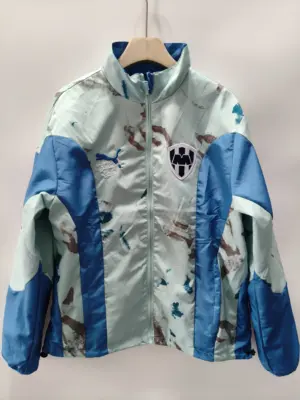 Monterey reversible embroidered trench coat