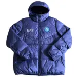 Naples blue cotton coat