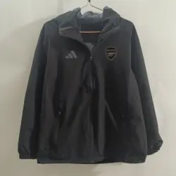 New Arsenal Black Trench Coat