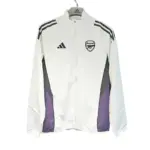 New Arsenal white trench coat
