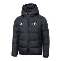 New German black cotton coat
