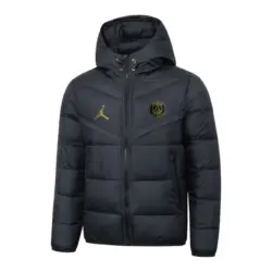 New Jordan black cotton coat