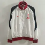 New Liverpool stand collar color block trench coat