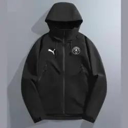 New Manchester City Black Jacket 0085