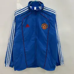 New Manchester United Blue Embroidery 085
