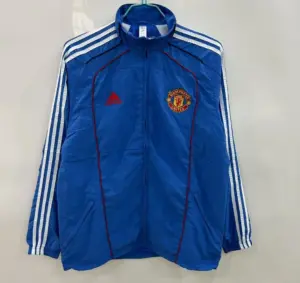 New Manchester United Blue Embroidery 085