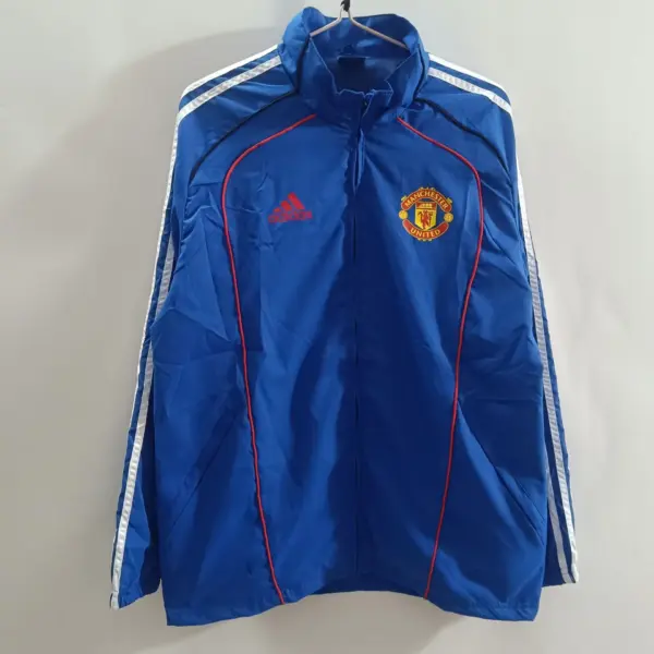 New Manchester United blue windbreaker