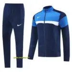 2025 Nike BlueNavy Full Hoodie Zipper Jacket +Long Pants
