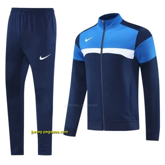 2025 Nike BlueNavy Full Hoodie Zipper Jacket +Long Pants