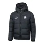 New Marseille black cotton coat