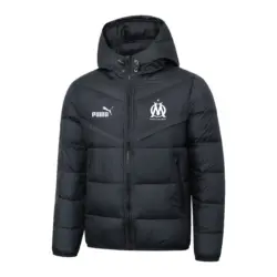 New Marseille black cotton coat
