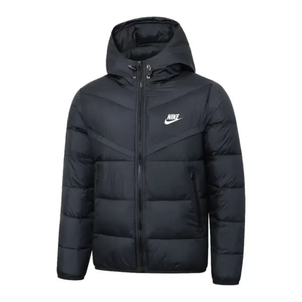 New Nike black cotton coat