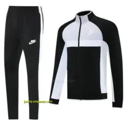 2025 Nike GreyBlack Full Hoodie Zipper Jacket +Long Pants