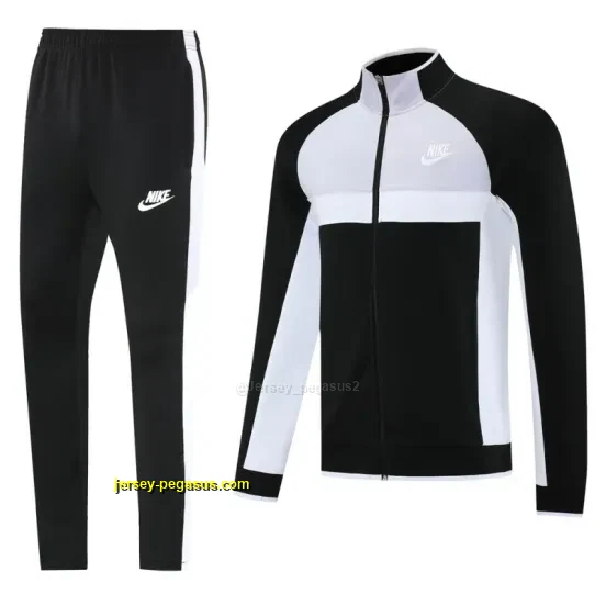 2025 Nike GreyBlack Full Hoodie Zipper Jacket +Long Pants