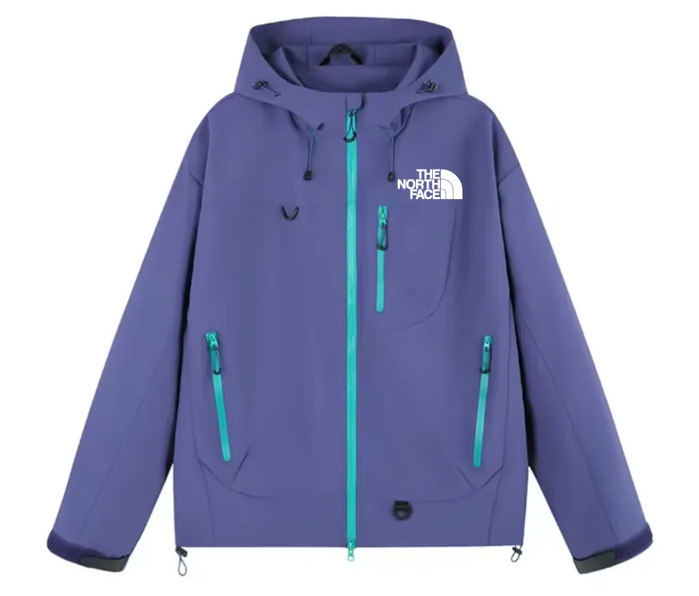 New North Face Solid Color Windbreaker 0075