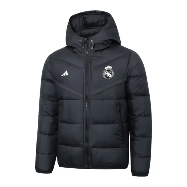New Real Madrid black cotton coat