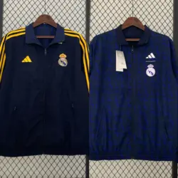New Real Madrid sapphire blue double-sided embroidery