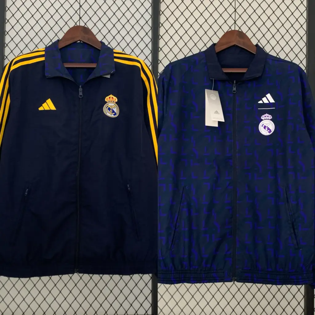 New Real Madrid sapphire blue double-sided embroidery