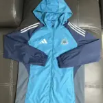 Newcastle football jersey blue trench coat