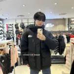 North face cotton coat P66160