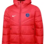 Paris red cotton coat