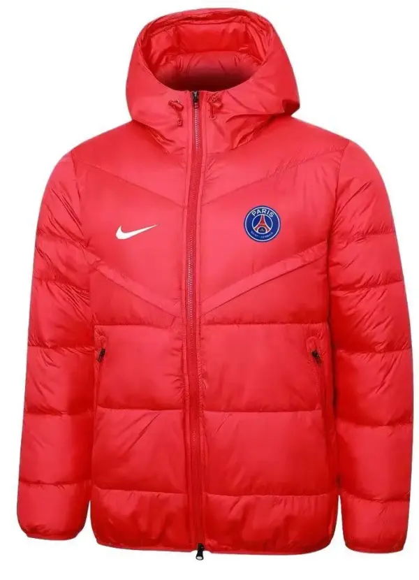 Paris red cotton coat