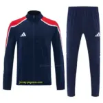 2026 Adidas Navy Blue Full Zipper Jacket Tracksuit + Long Pants