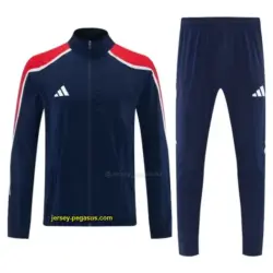 2026 Adidas Navy Blue Full Zipper Jacket Tracksuit + Long Pants