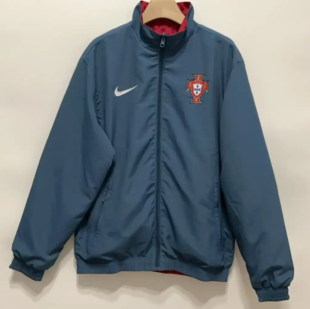 Portuguese moon gray double-sided silicone windbreaker