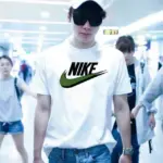 Pure cotton 240g summer T-shirt counter same style