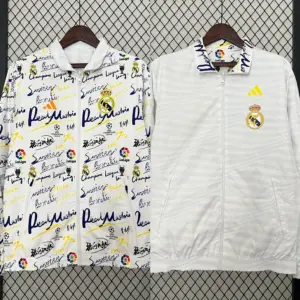 Real Madrid Graffiti Double Sided Silicone Windbreaker