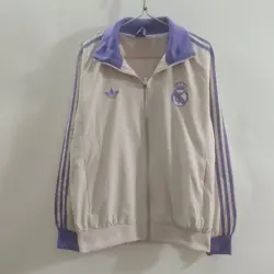 Real Madrid Pink Retro Windbreaker