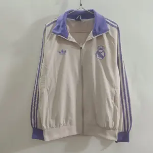 Real Madrid Pink Retro Windbreaker