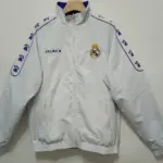 Real Madrid blue and white Calme embroidered windbreaker