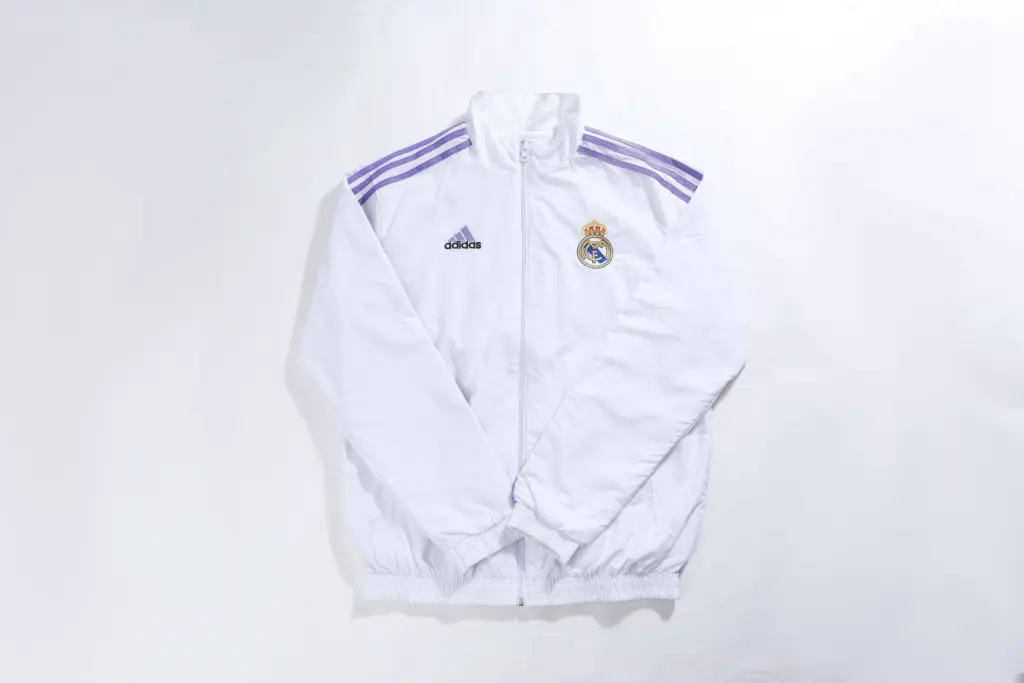 Real Madrid double-sided embroidered windbreaker