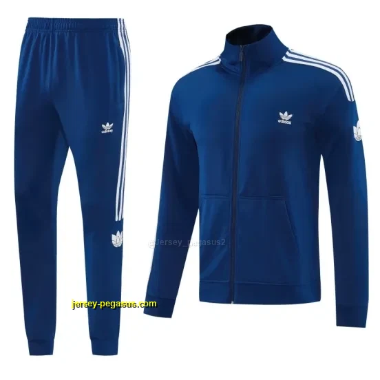 2026 Adidas Royal Blue Full Zipper Jacket + Long Pants