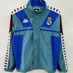 Real Madrid green 1967 Kappa single-sided embroidered windbreaker