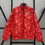 Real Madrid red camouflage double-sided silicone windbreaker